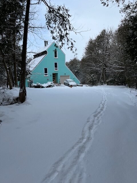 Winter at Althea Crystal Retreat